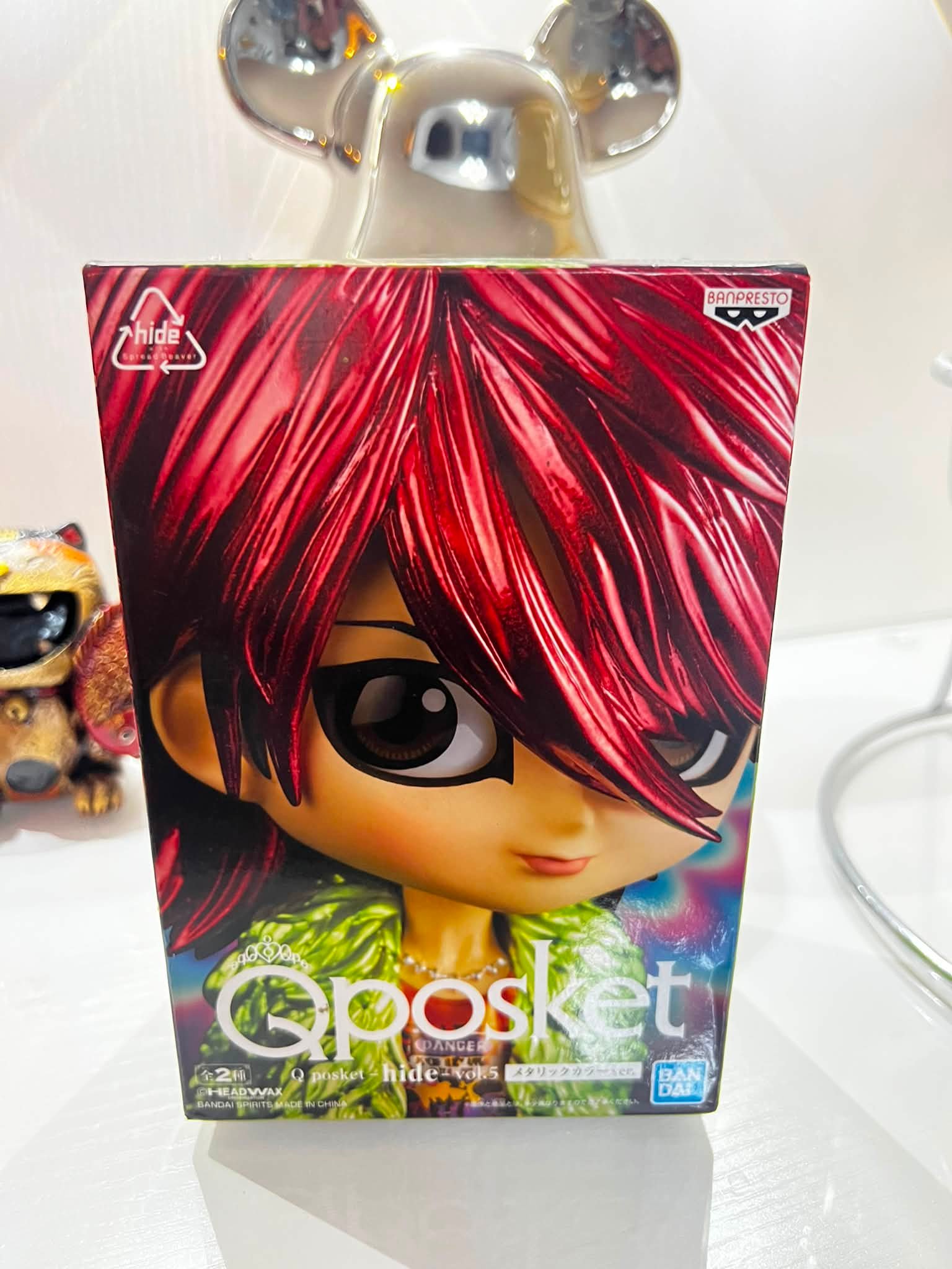 全新 Qposket hide 公仔 $250/2盒 مع ن Ahide BANPRESTO めめの円