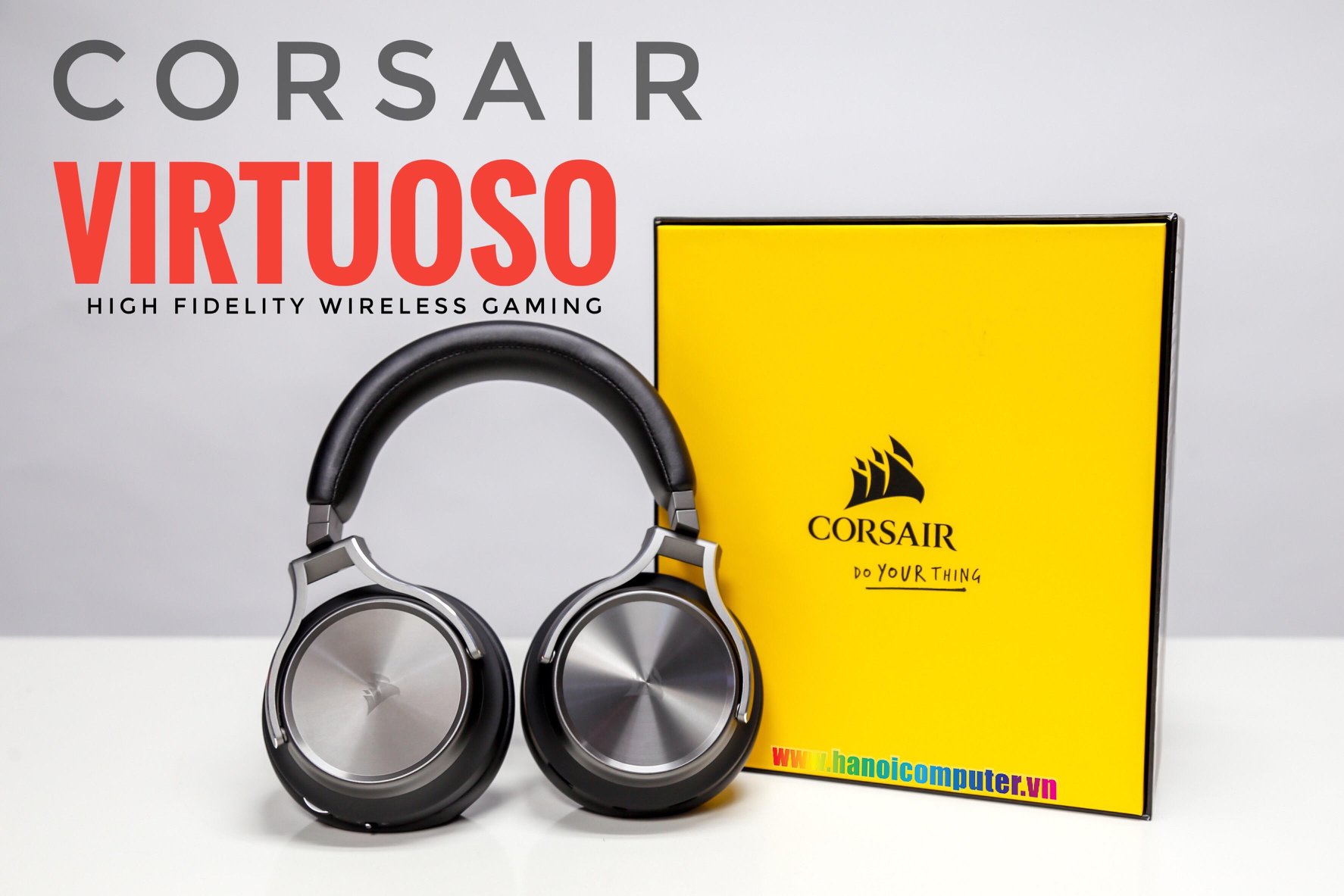 HACOM - ⭐ CORSAIR VIRTUOSO - TAI NGHE GAMING KHÔNG DÂY MỚI... | Facebook
