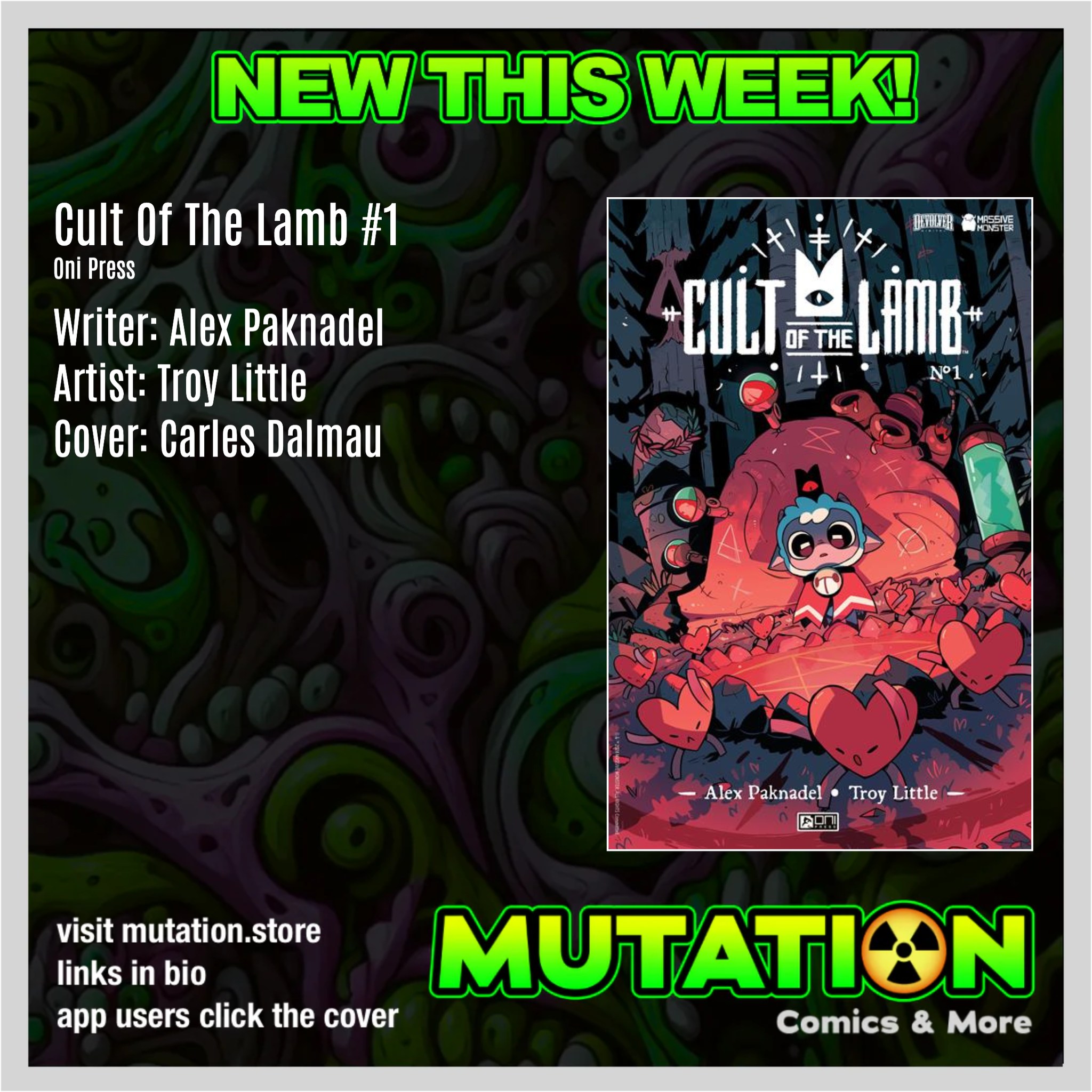 In partnership with Devolver... - MUTATION Comics & More | Facebook