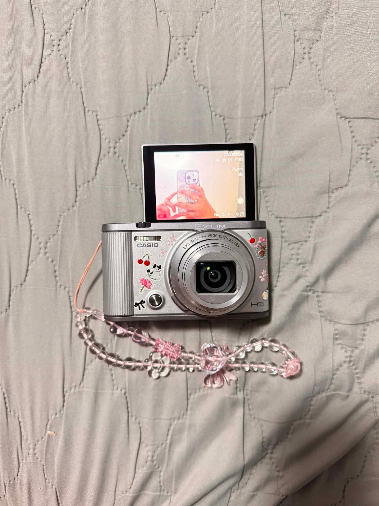 Casio EX ZR1700 flip camera for sale