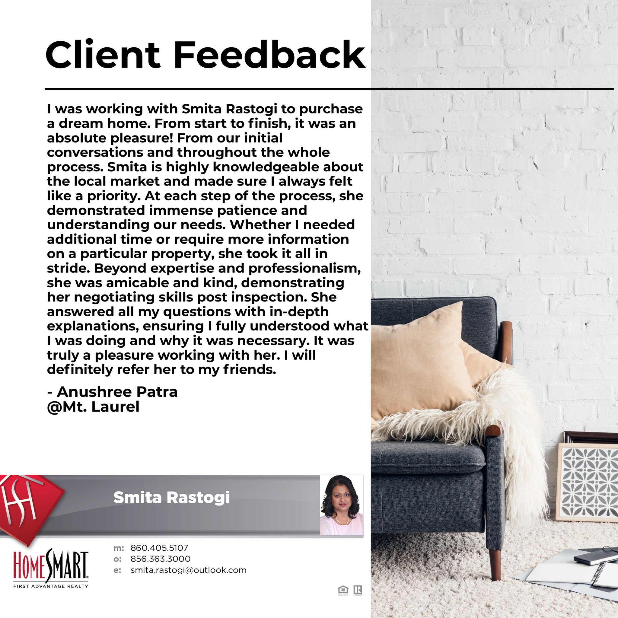 SJ Realtor Smita Rastogi