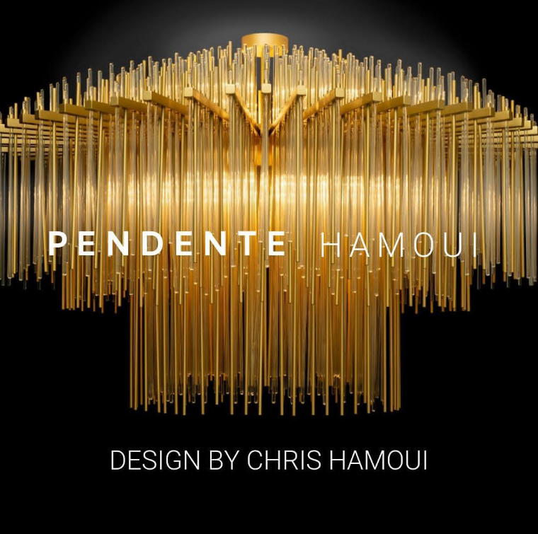 PENDENTE HAMOUI Designer Chris... - Scatto Lampadário Brasil