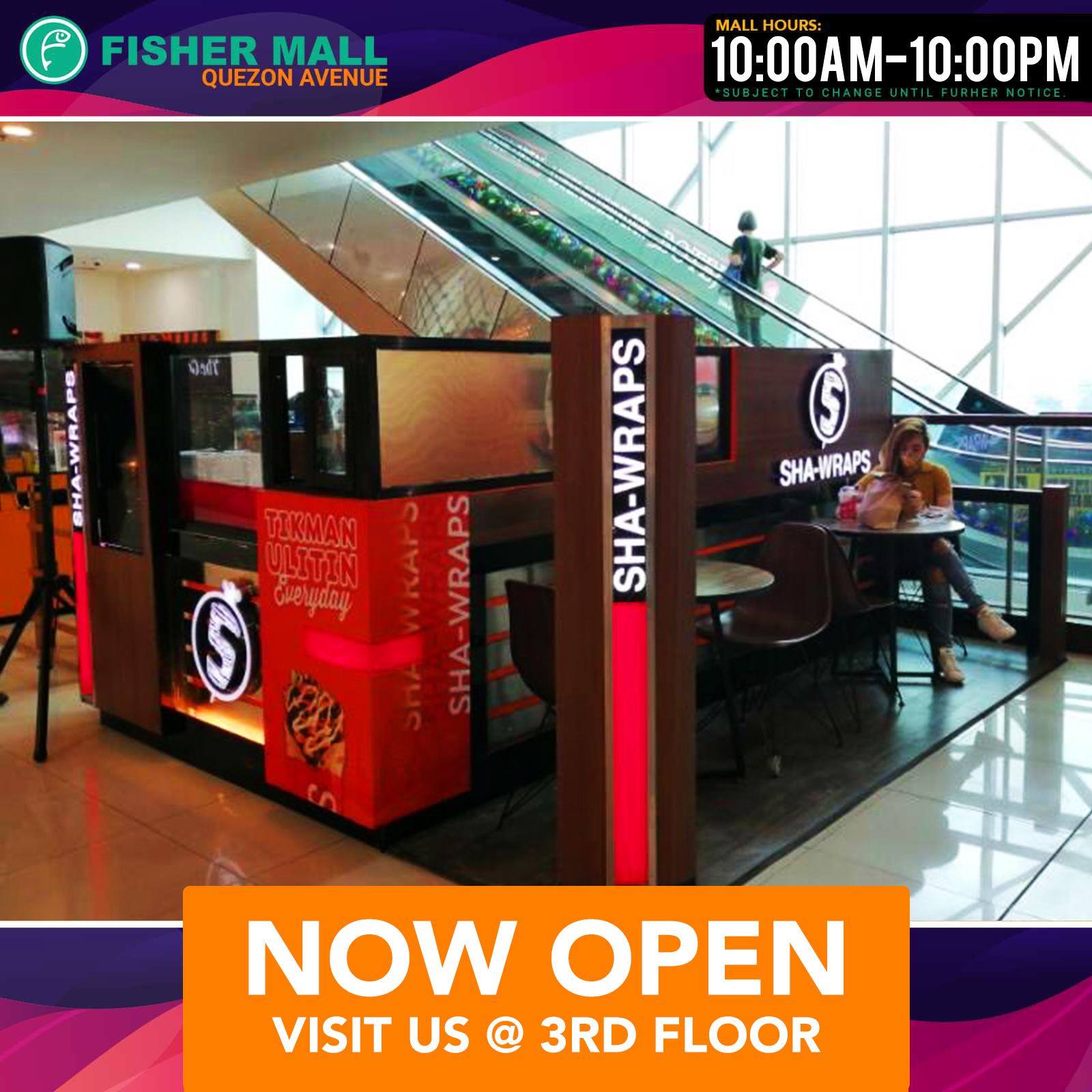 Fisher Mall - New store alert! 🎉 SHA-WRAPS is now ready... | Facebook