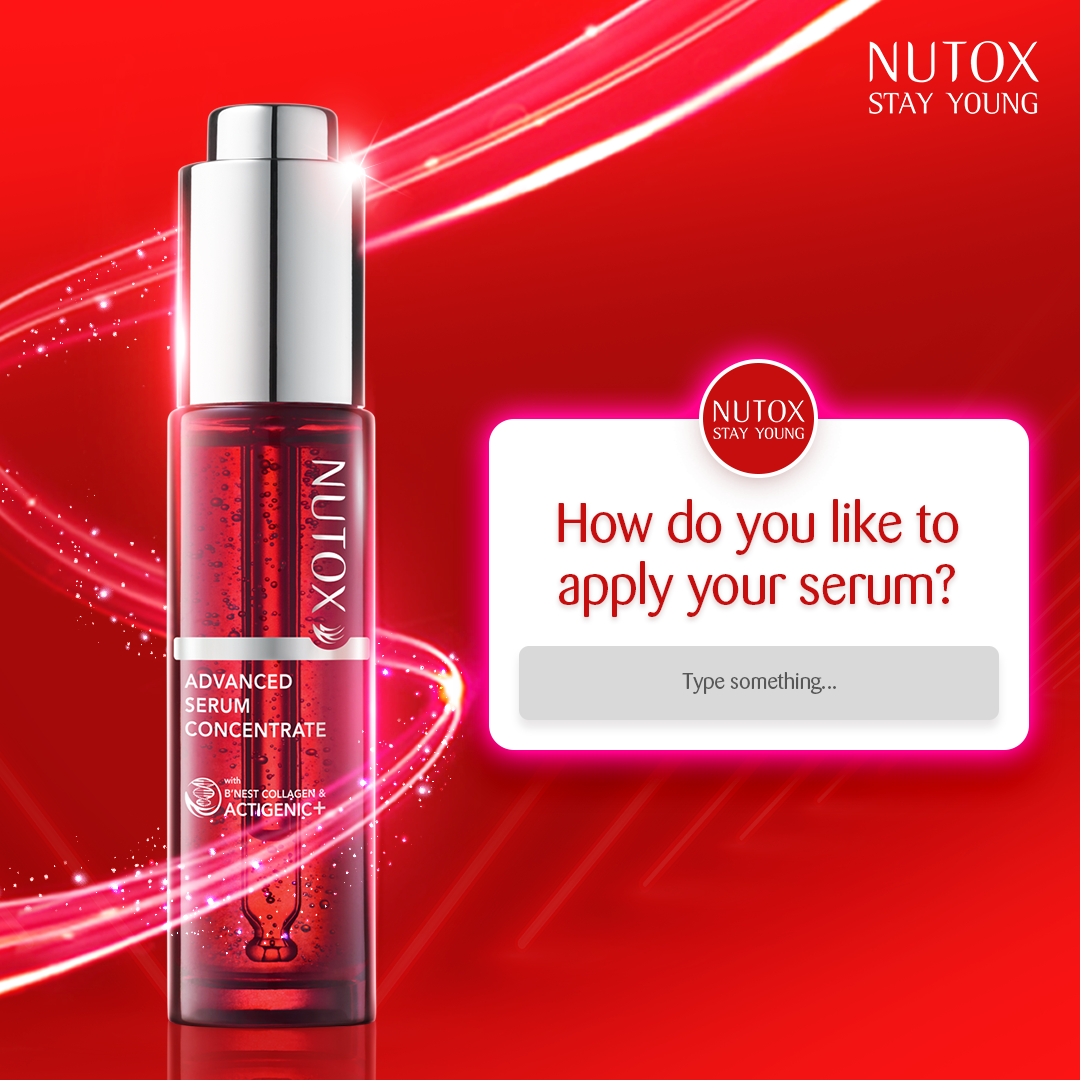 Nutox Over The Years More And More Of You Have Tried And Fallen In Love With Our Holy Grail Nutox Advanced Serum Concentrate That S Why We Want To Know How Do