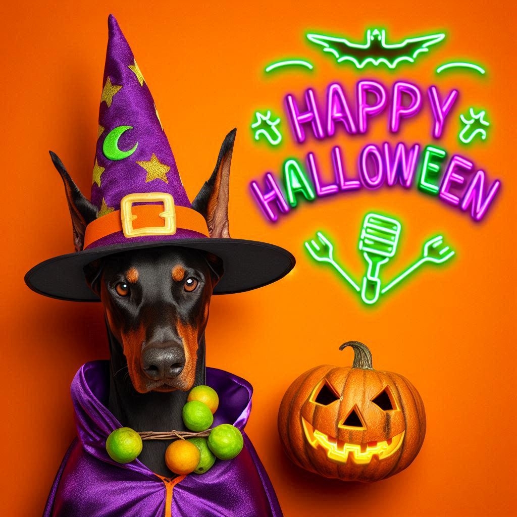 The Gentle Guardian #doberman #dobermanpinscher #funny #funnydoberman # ...