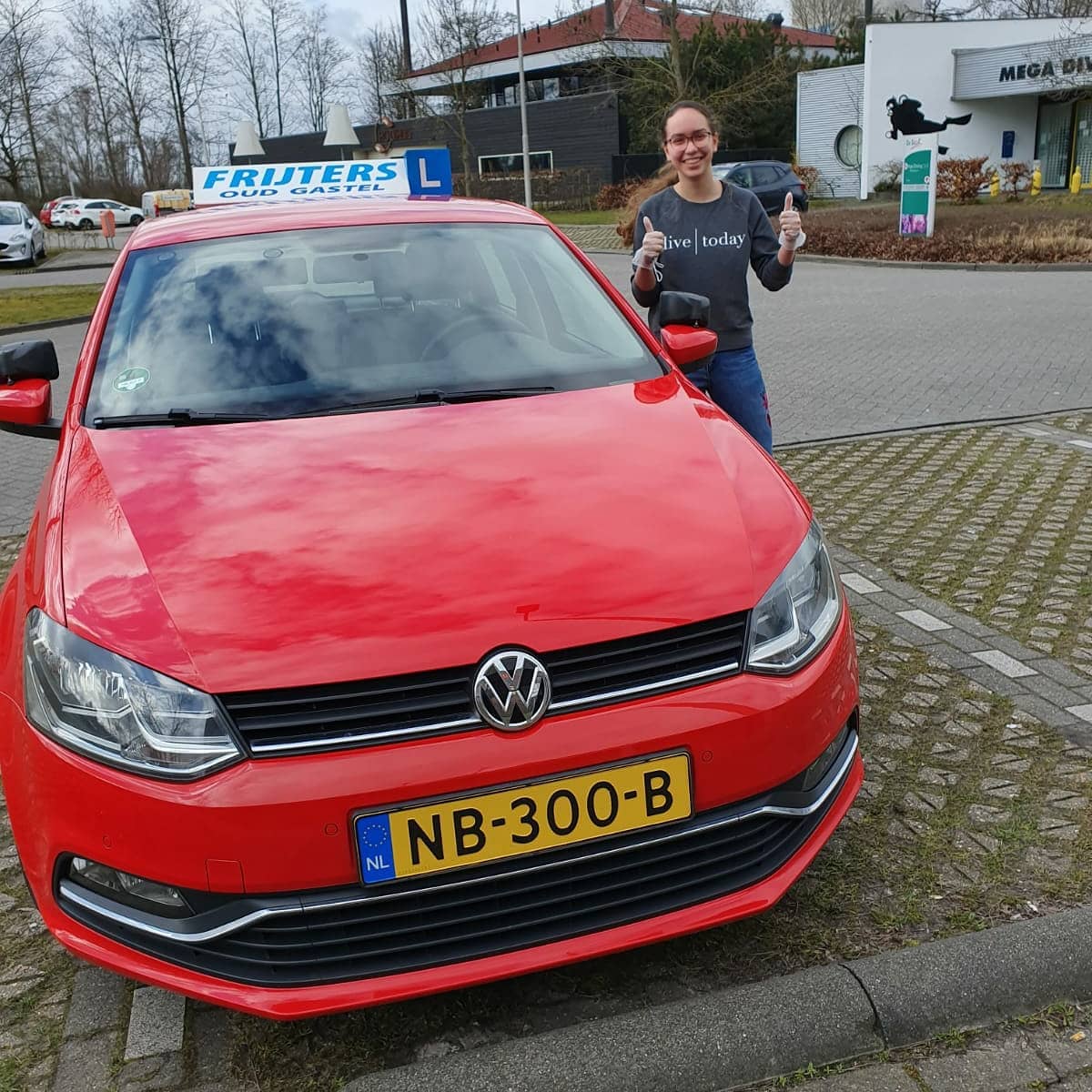 En weer 2 chauffeurs afgeleverd.... - Verkeersschool Frijters