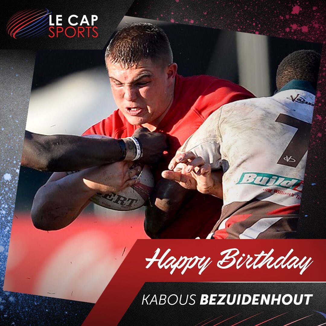 Le Cap Sports - Happy Birthday Kabous Bezuidenhout! We... | Facebook