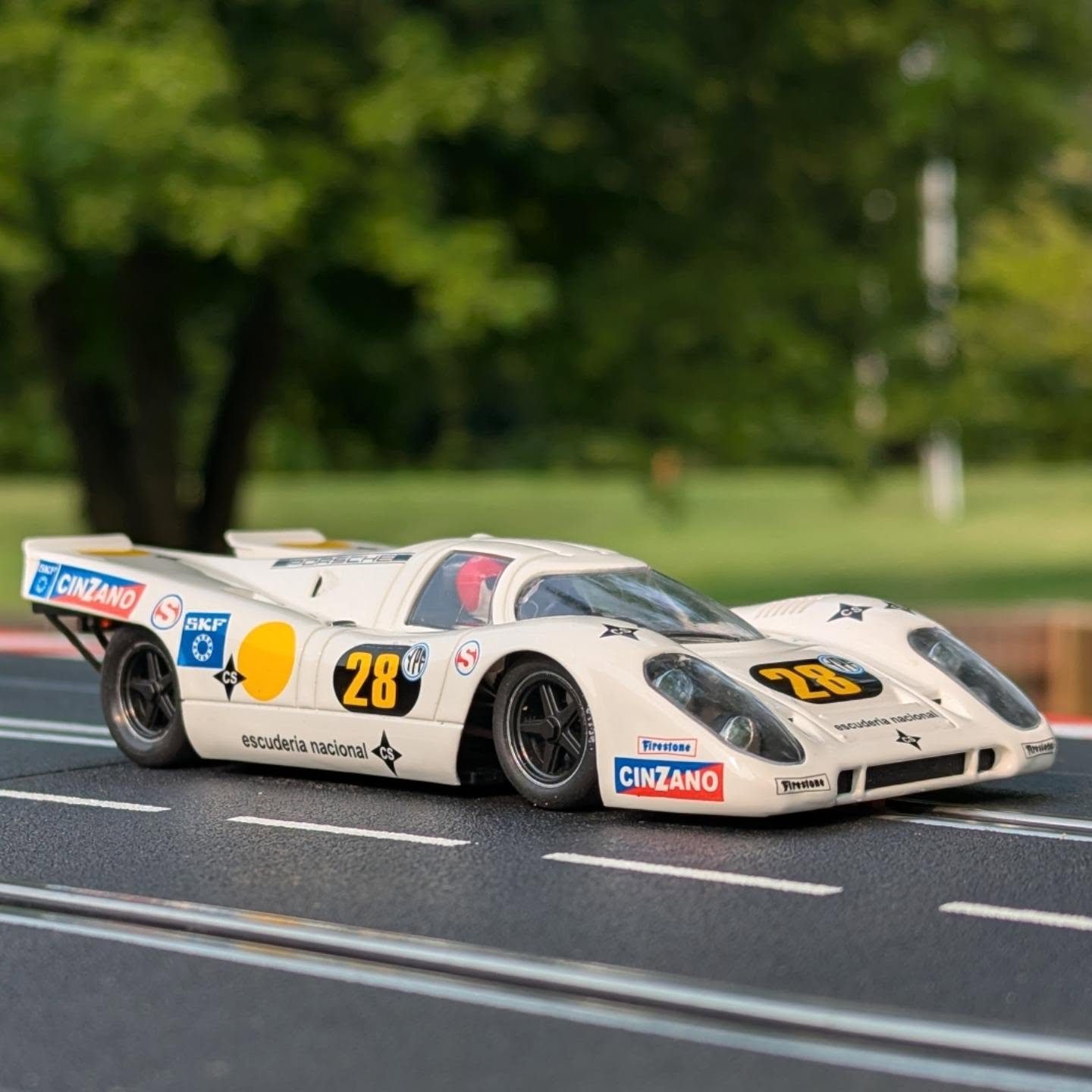 Emerson Fittipaldi tests Spirit 101 Hart at Jacarepagua