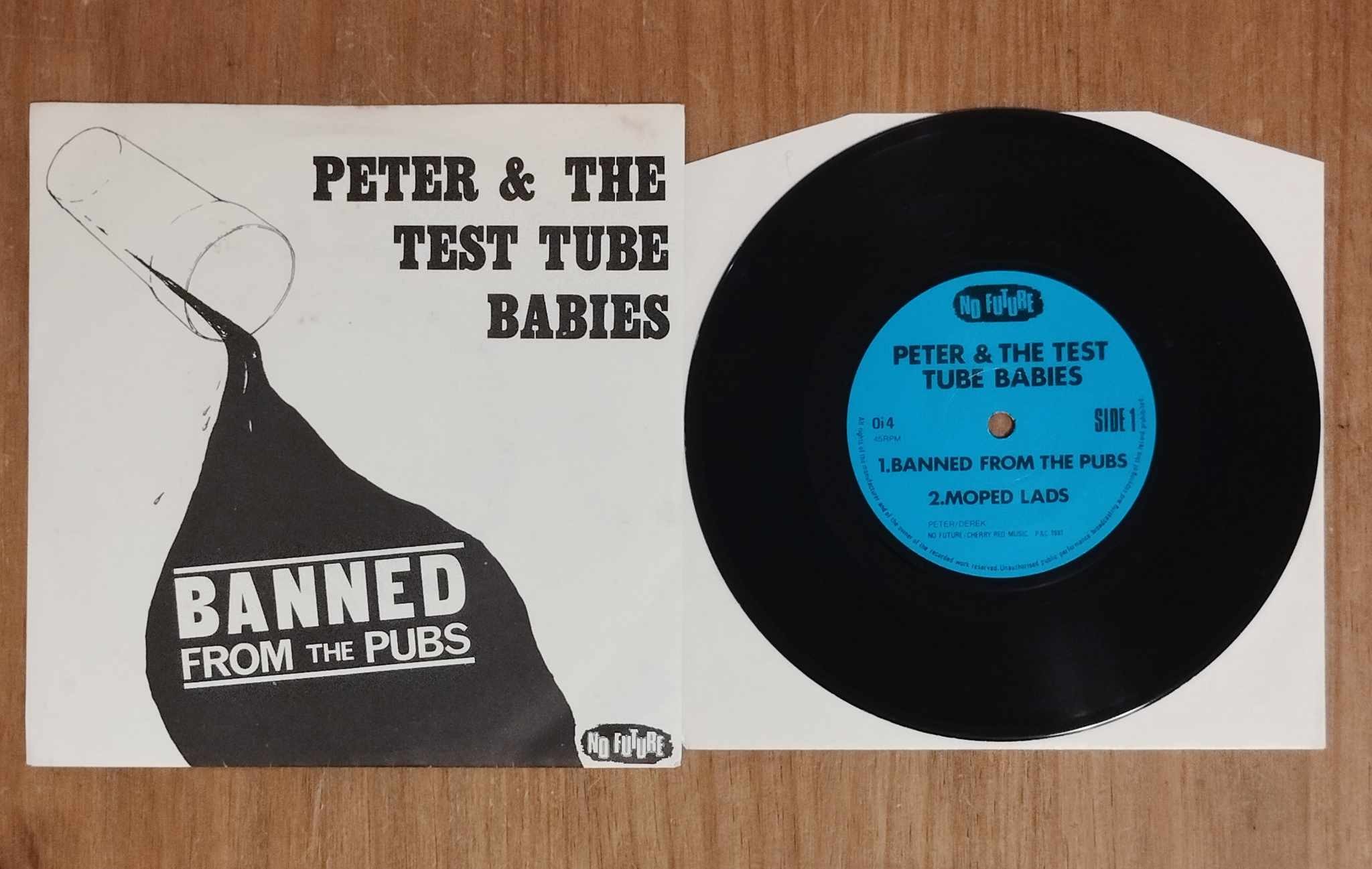 Peter and the Test Tube Babies punk rock LP reissue