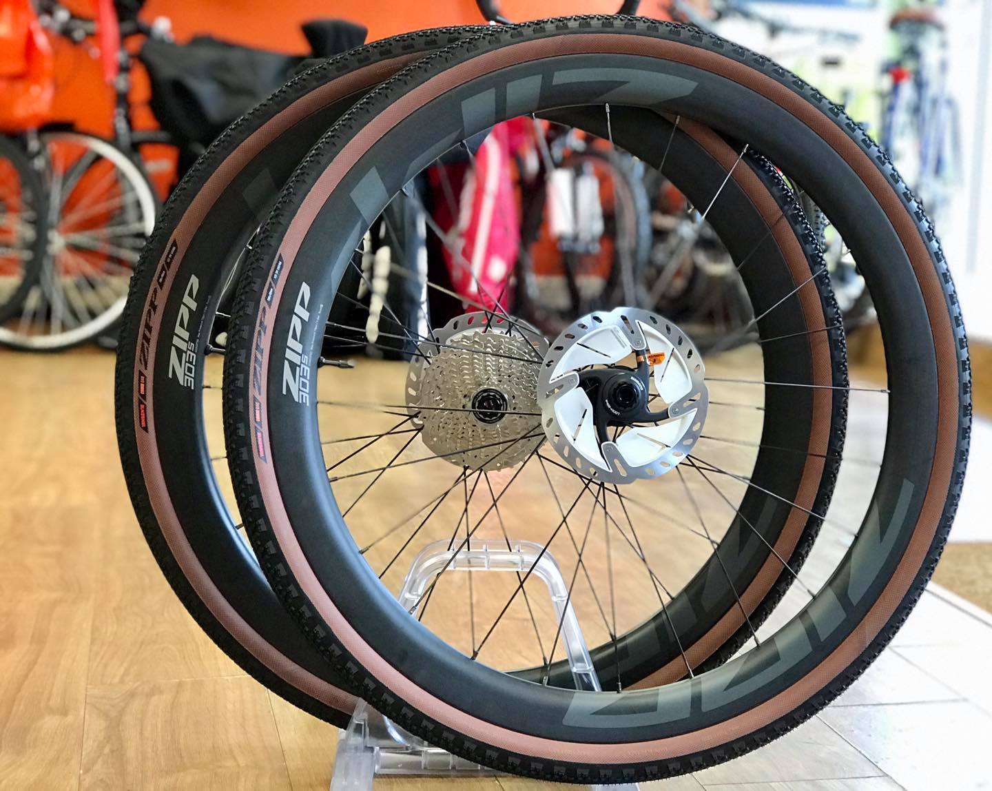 Zipp 303 Firecrest with Conti GP5000s installed