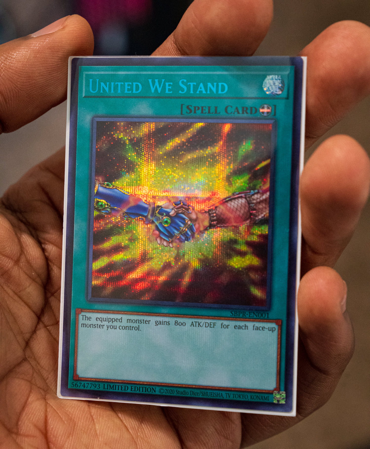 yugioh card united we stand [SBC1-ENB16] Common  Media Reload up monster you control. Yu-Gi-Oh! Card LON-EN049 United We