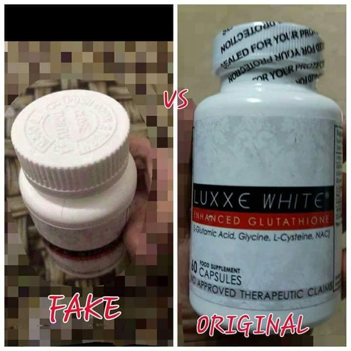 Original vs fake.. Be aware 😑😑