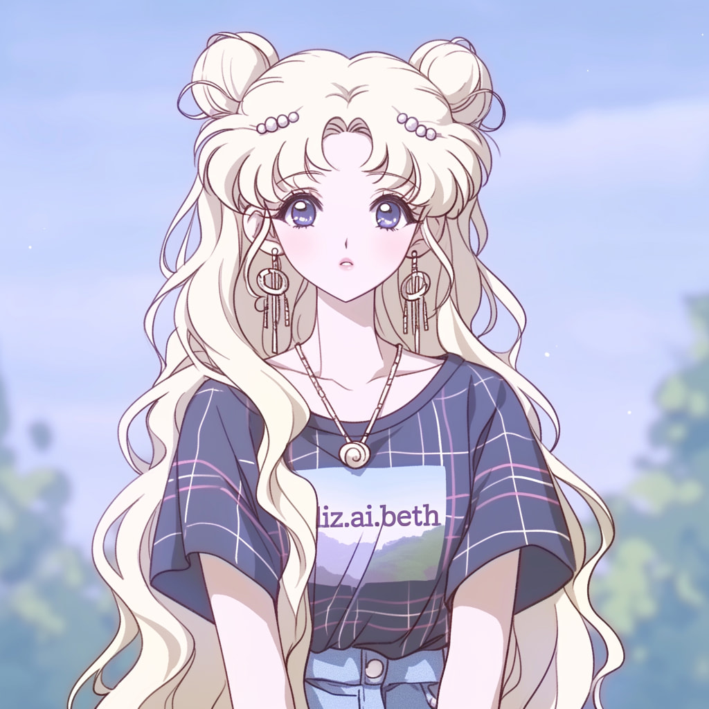 Anime girls always have the cutest clothes 😉🖤