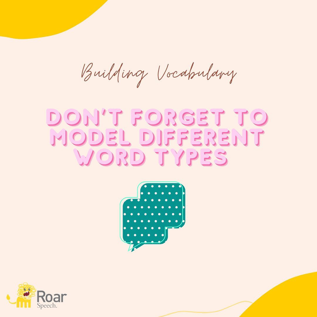 Roar Speech. - 🔎 More on words! 👍 Model and demonstrate...