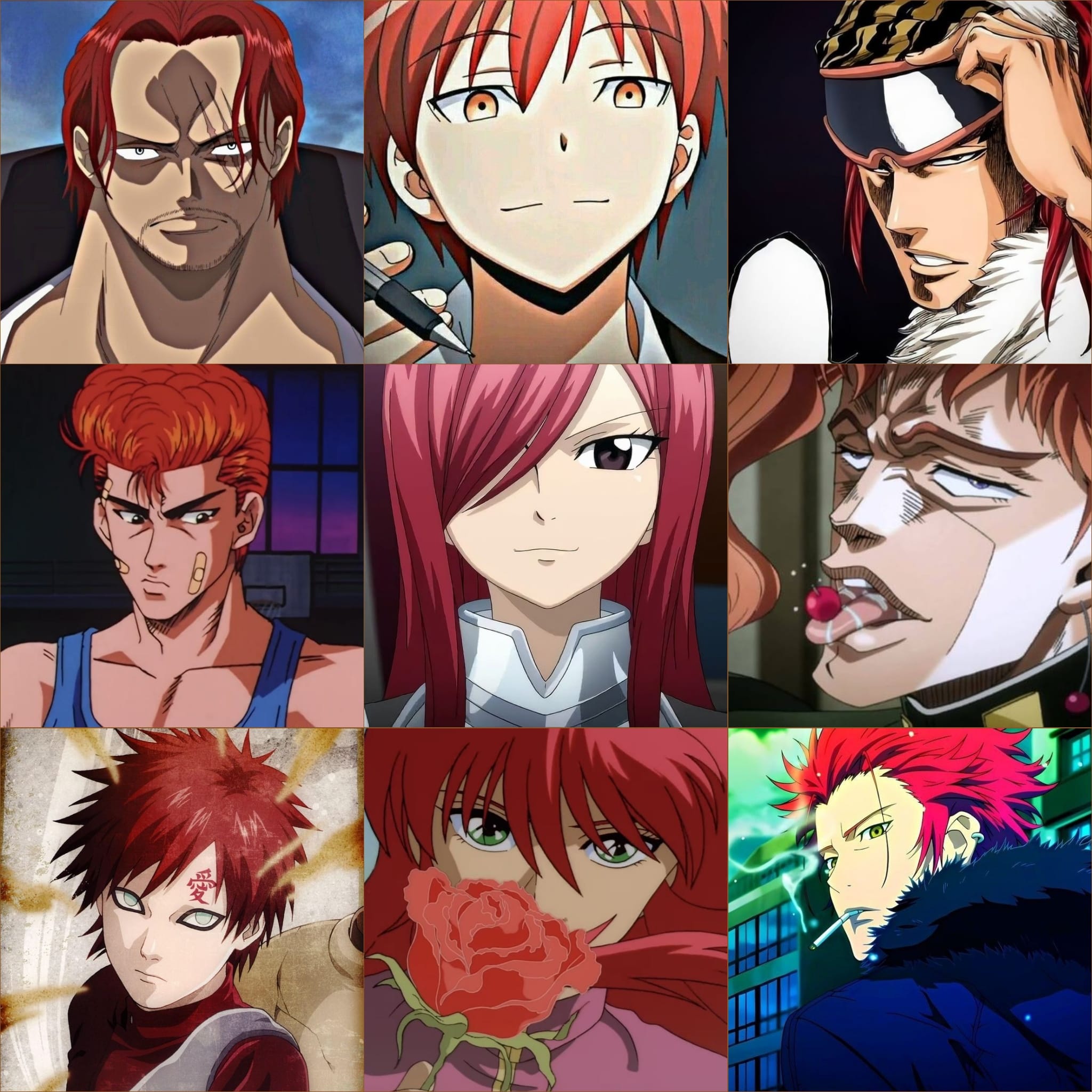 Name your favourite Redhead anime or game character 😁 🧑‍🦰👩‍🦰