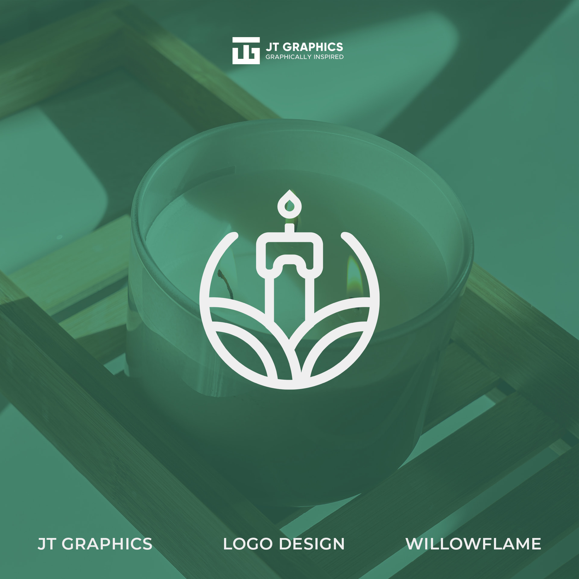 JT Graphics - Logo Design for Willowflame Co. 🕯️ See the... | Facebook