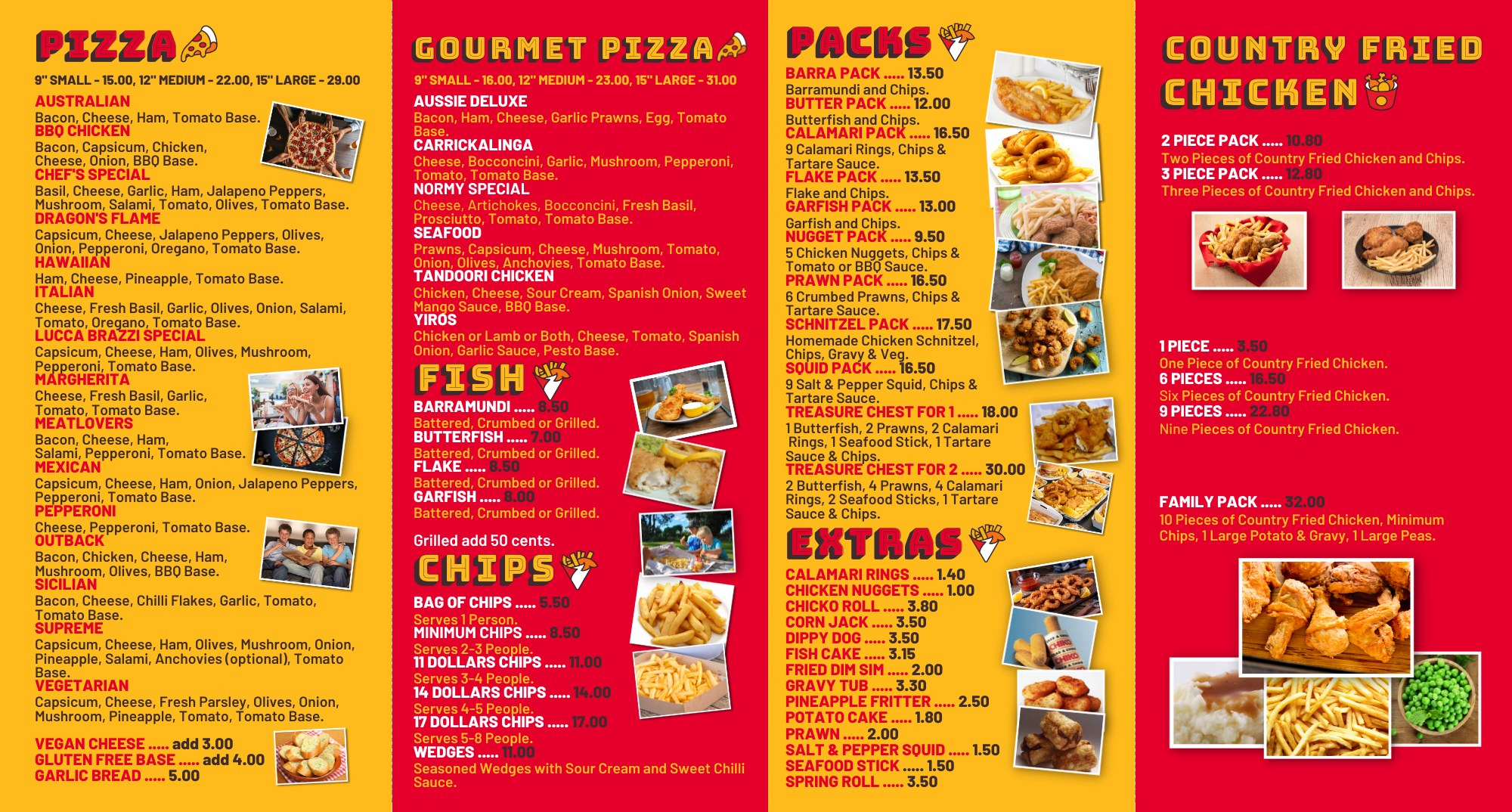 New menus have arrived. 🥳 View... - Fast Eddie's Normanville | Facebook