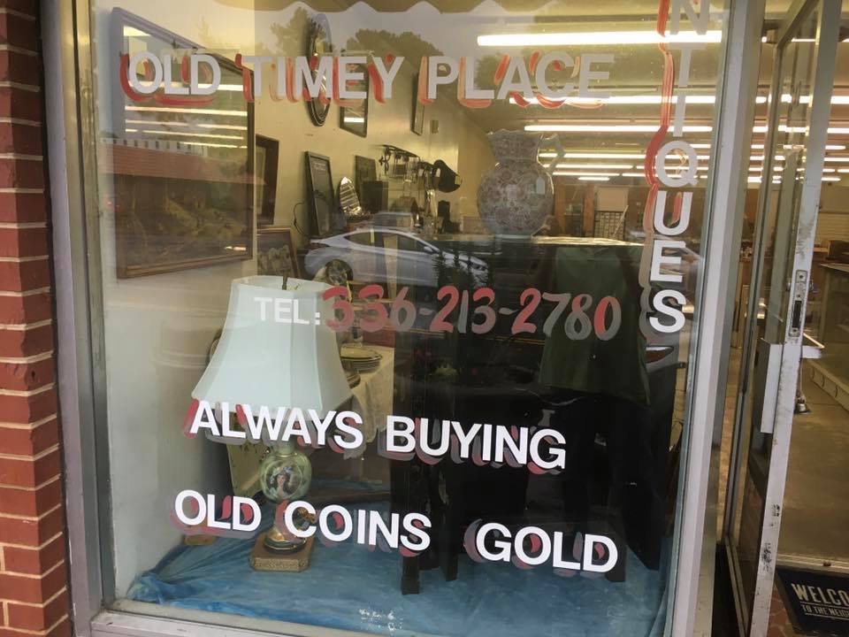 Old Timey Place Antiques COINS and Jewelry Antique Store Burlington