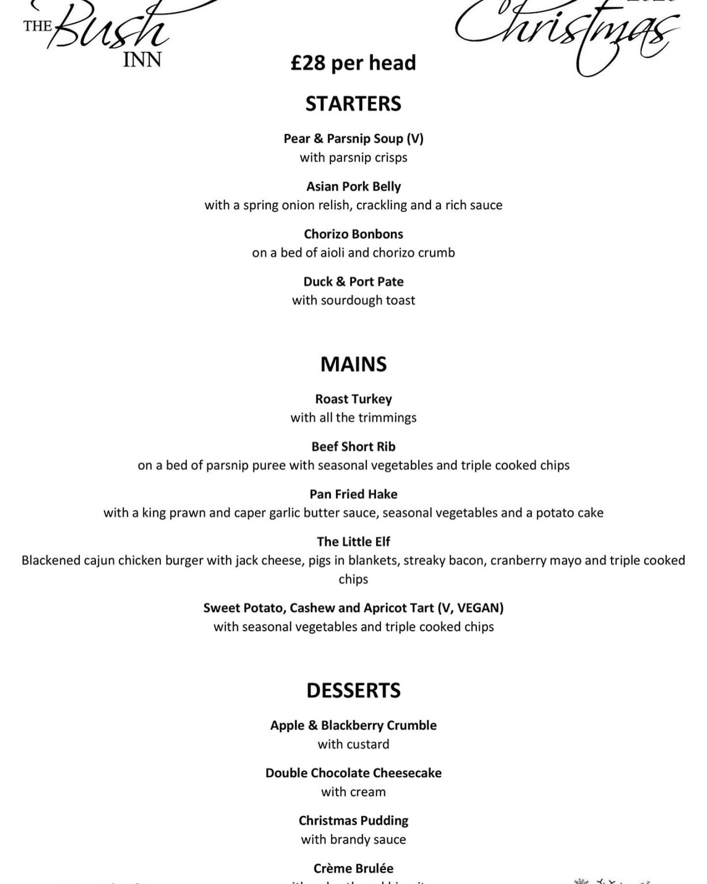 The Bush Inn - 🎄 It’s CHRISTMAS at The Bush Inn 🎄 It may... | Facebook
