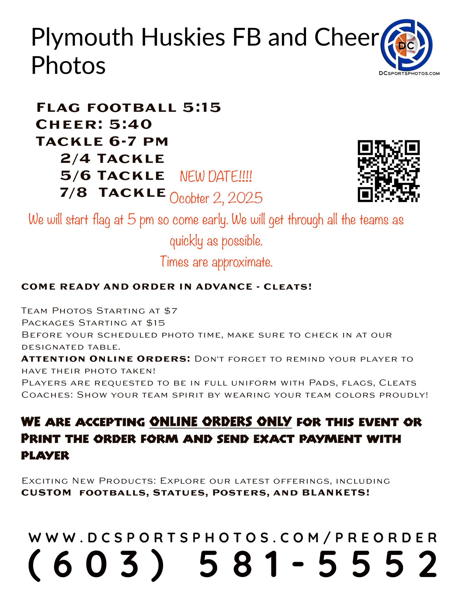 Plymouth Huskies Football and Cheer