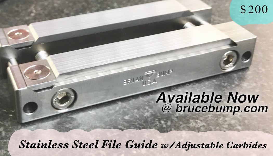 Bruce Bump Knife File Guides
