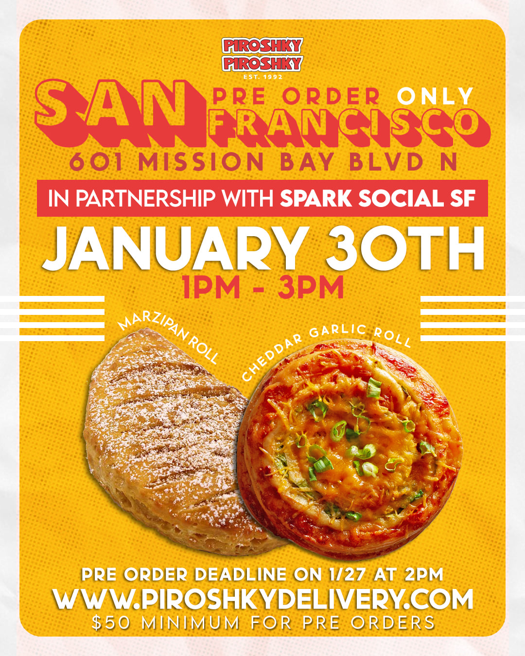 #sanfrancisco- we are half way... - Piroshky Piroshky Bakery | Facebook