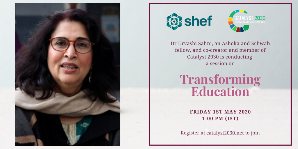 Study Hall Educational Foundation - Join Dr. Urvashi Sahni, member and ...