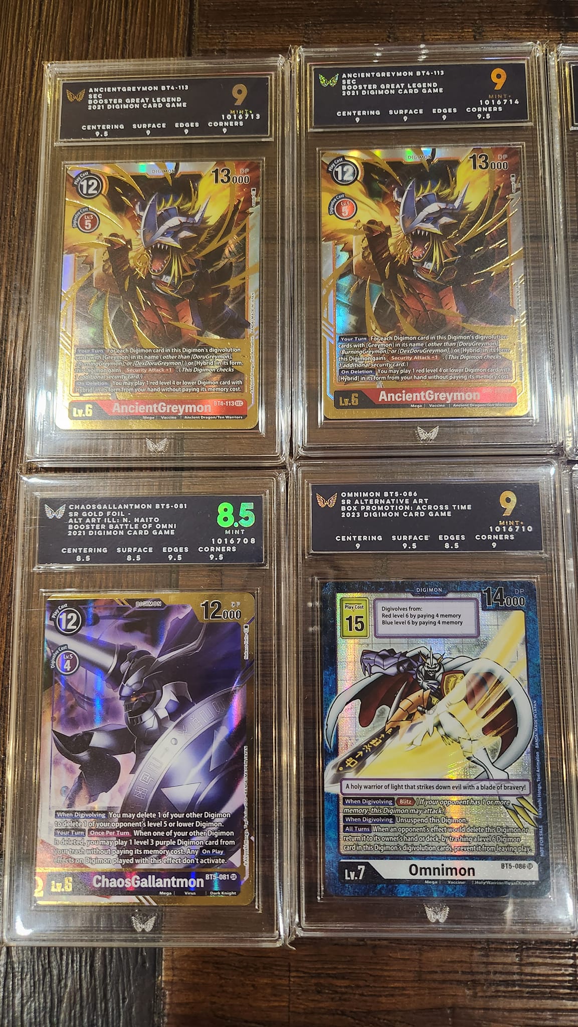 digimon card grading Hyper Colosseum - Graded Slabs CGC Trading Cards Expands Grading