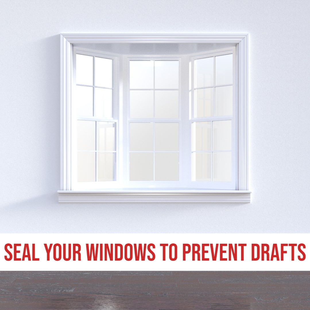 Air leaks from windows & doors... - Chaps Heating & Cooling