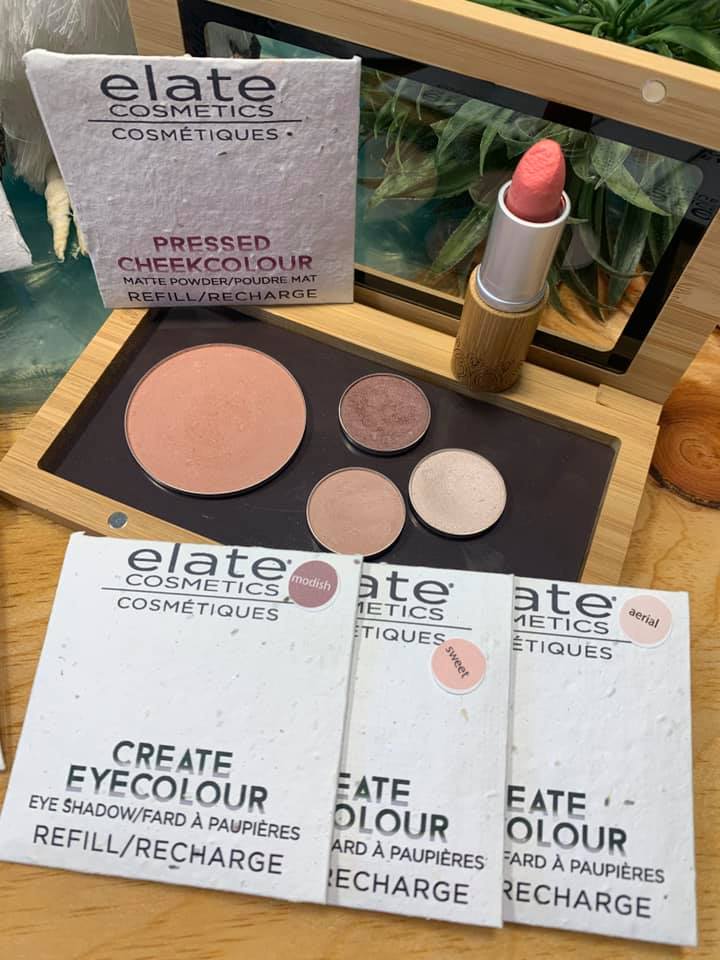 Fard à Paupières Golden Rose N°410 – Trio Vert & Doré, Pigments Intenses, Hypoallergénique