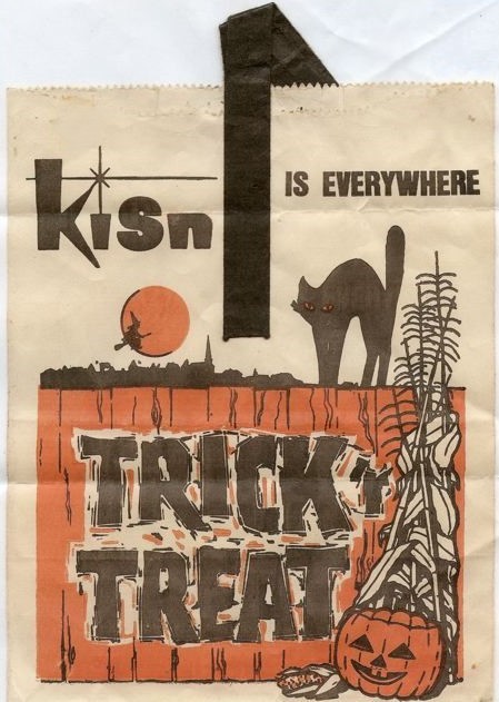 KISN Halloween trick-or-treat houses in 1969 Oregon