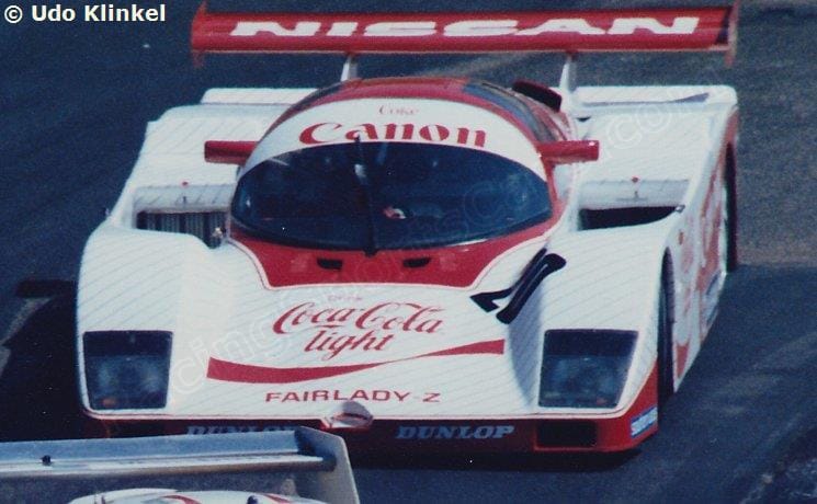 1984 Nissan Coca Cola Light LM03C 1984 WEC Japan Picture by: Udo