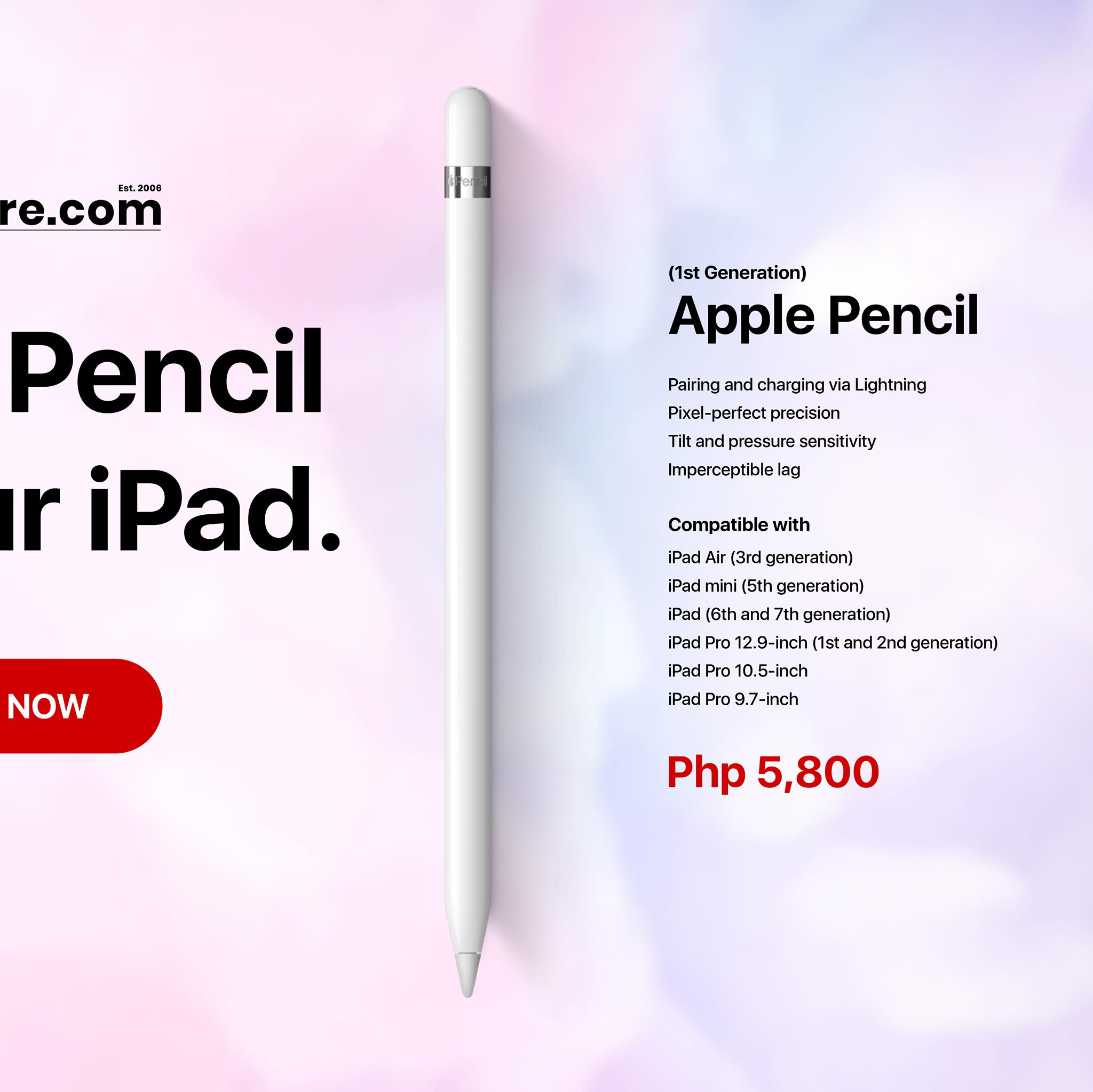 Looking for the right Apple Pencil for your iPad? We have them 