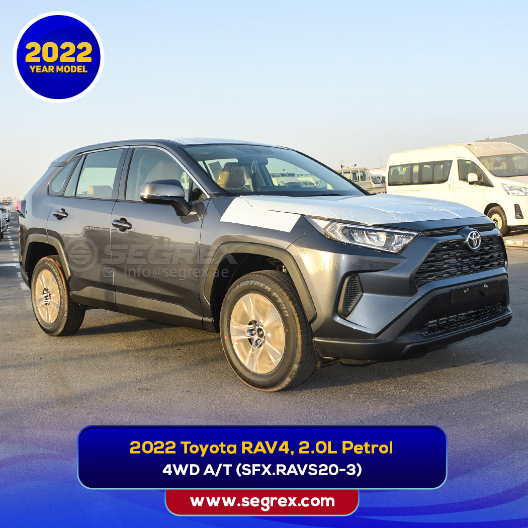 Segrex Auto - 2022 Toyota RAV4, 2.0L Petrol 4WD A/T...