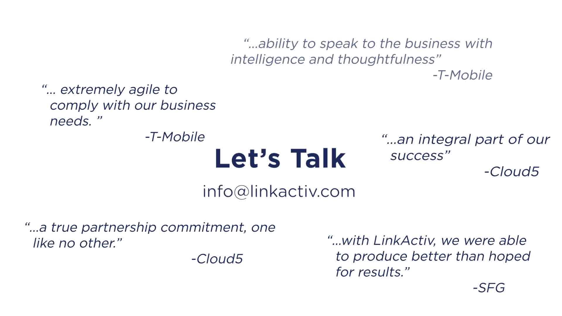 LinkActiv Group - Home