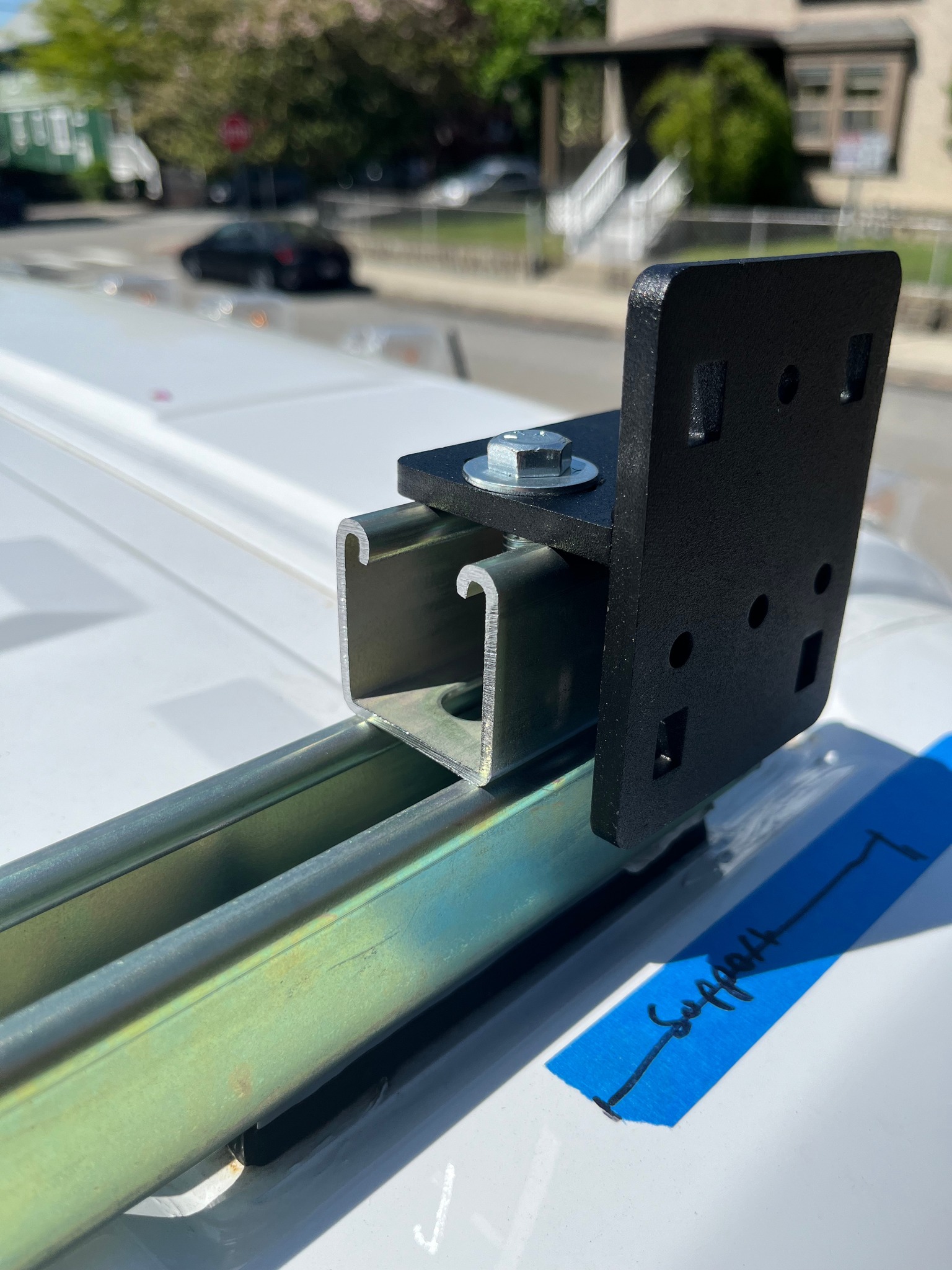 Promaster Roof Rail Attachment With L Bracket - Roof Rack Tower Mounting Kit, Made In USA