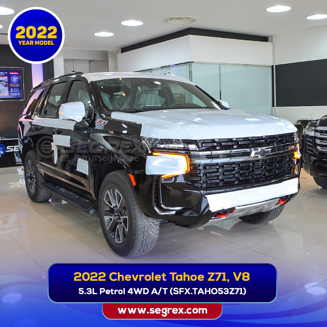 Segrex Auto - 2022 Chevrolet Tahoe Z71, 5.3L Petrol V8,... | Facebook