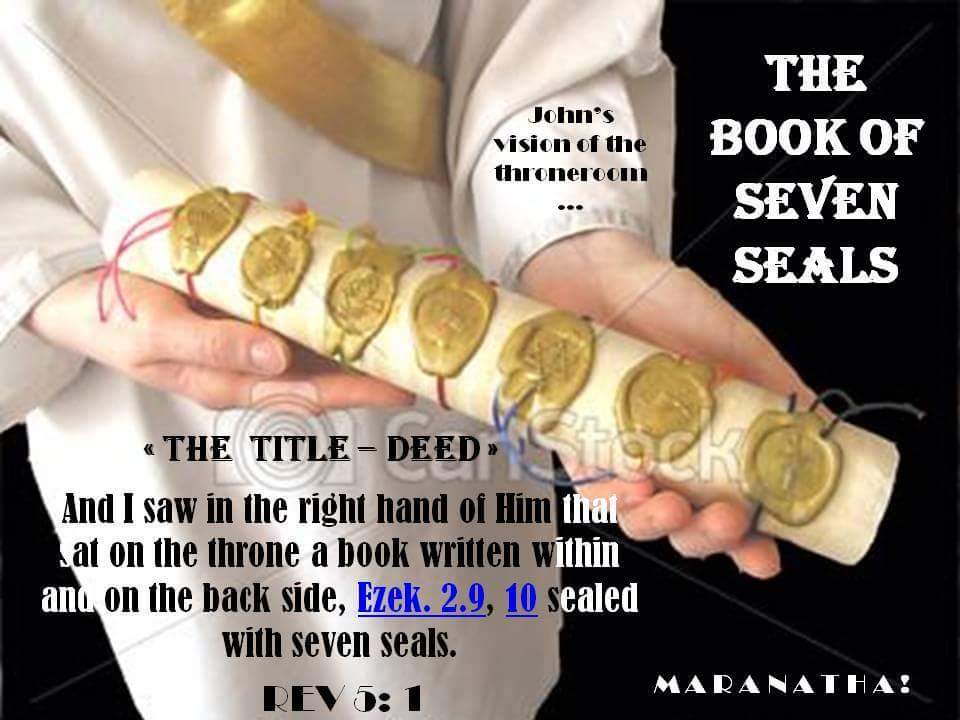 The seven sealed scroll:-