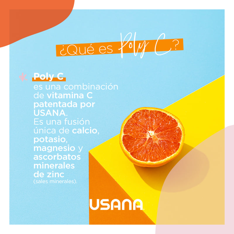 USANA México - ¿Te suena el término Poly C? Puedes...