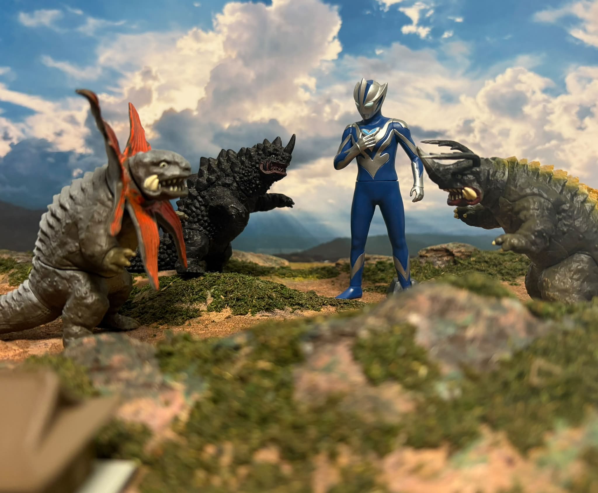 ヤモマークさん の『ウルトラマンA』から怪魚超獣ガランのソフビ 幼少