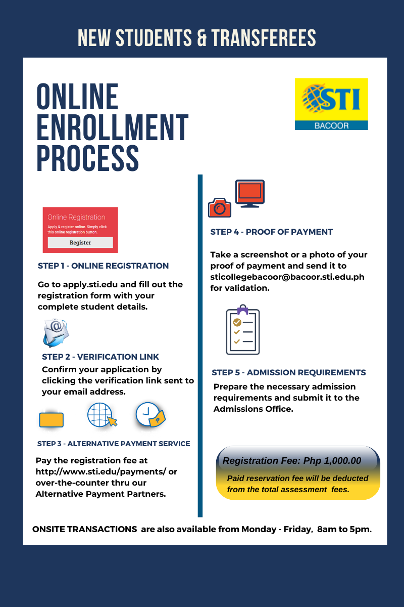 STI - FUTURE STIers! LET'S ENROLL at the comfort of your home! ONLINE ...