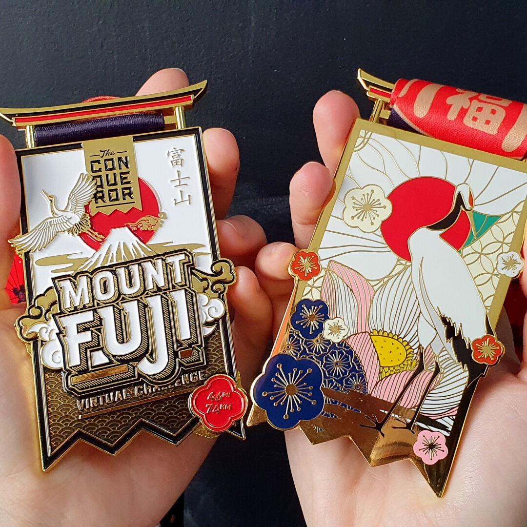 Is this our most beautiful medal? All the elements are perfectly