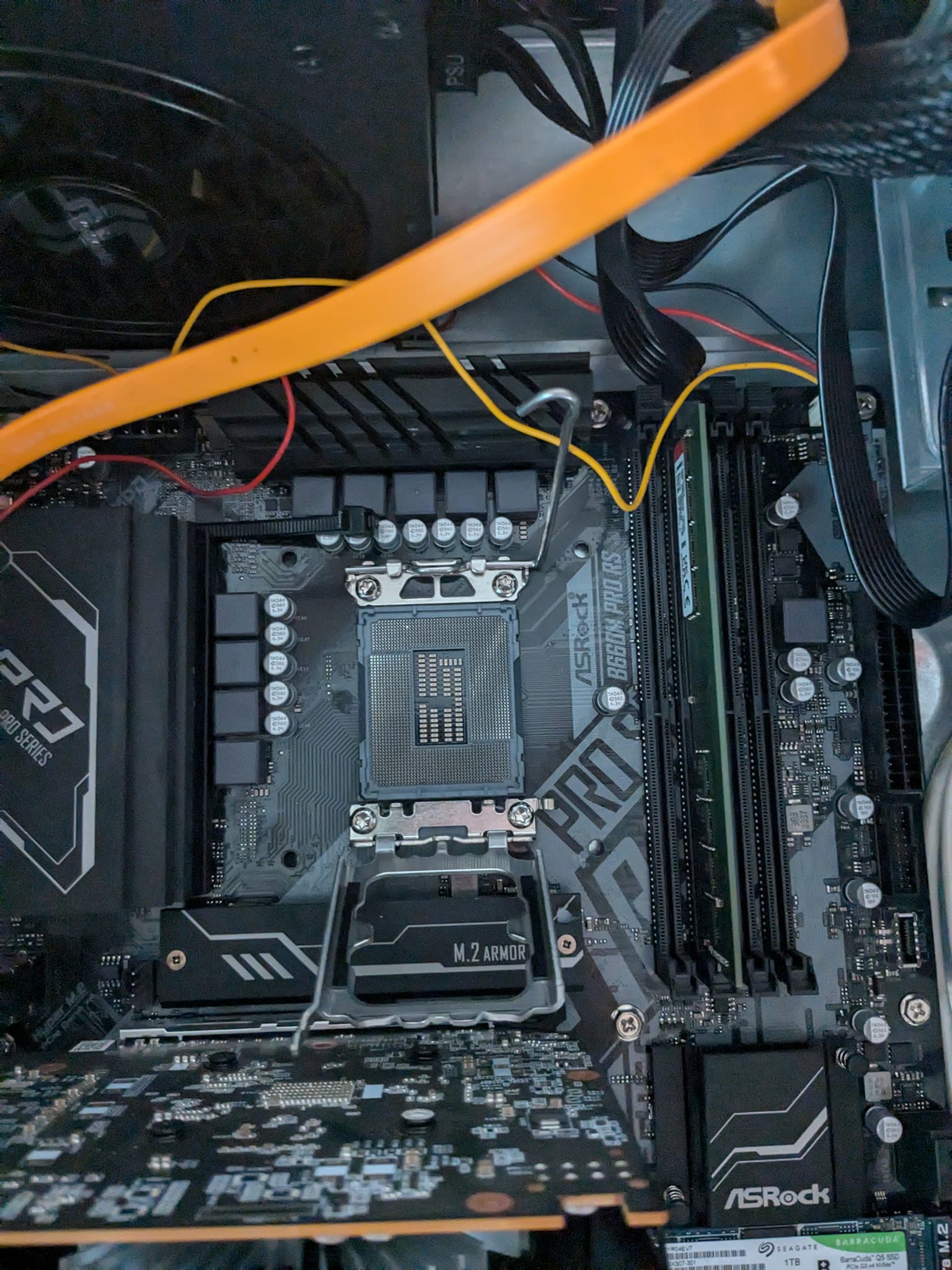 Can I use a different CPU with an Asrock B660M Pro RS mini ITX 