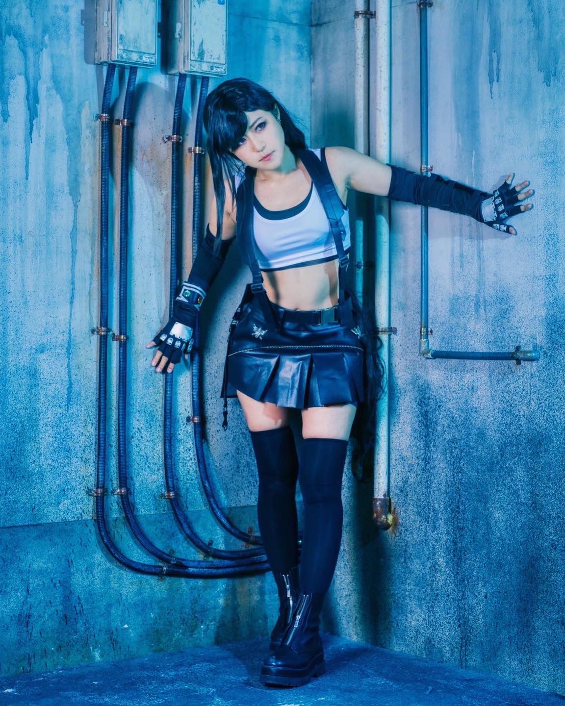 コスプレイヤー ティファ コスプレ 高品質 FF7 ファイナルファンタジー