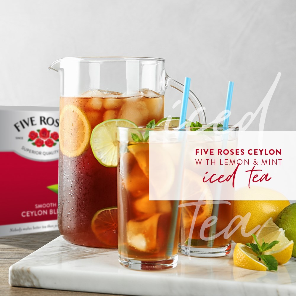 Five Roses Tea - Popular for its rich flavour and fragrant...
