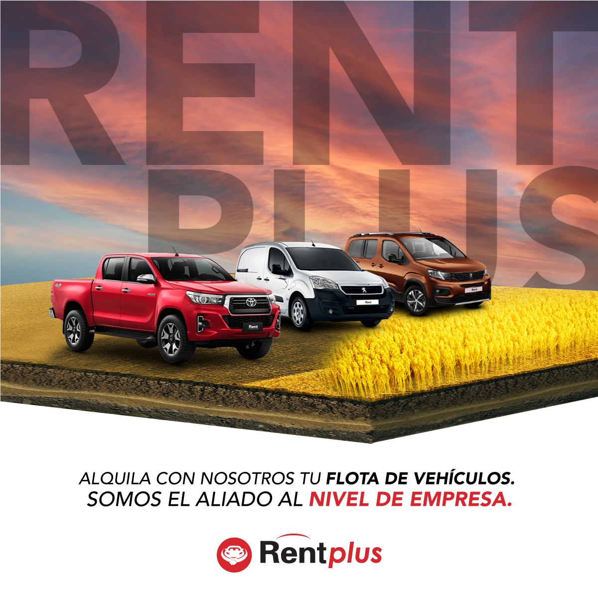 Rent - Ecuador - Al alquilar con #RentPlus obtienes...