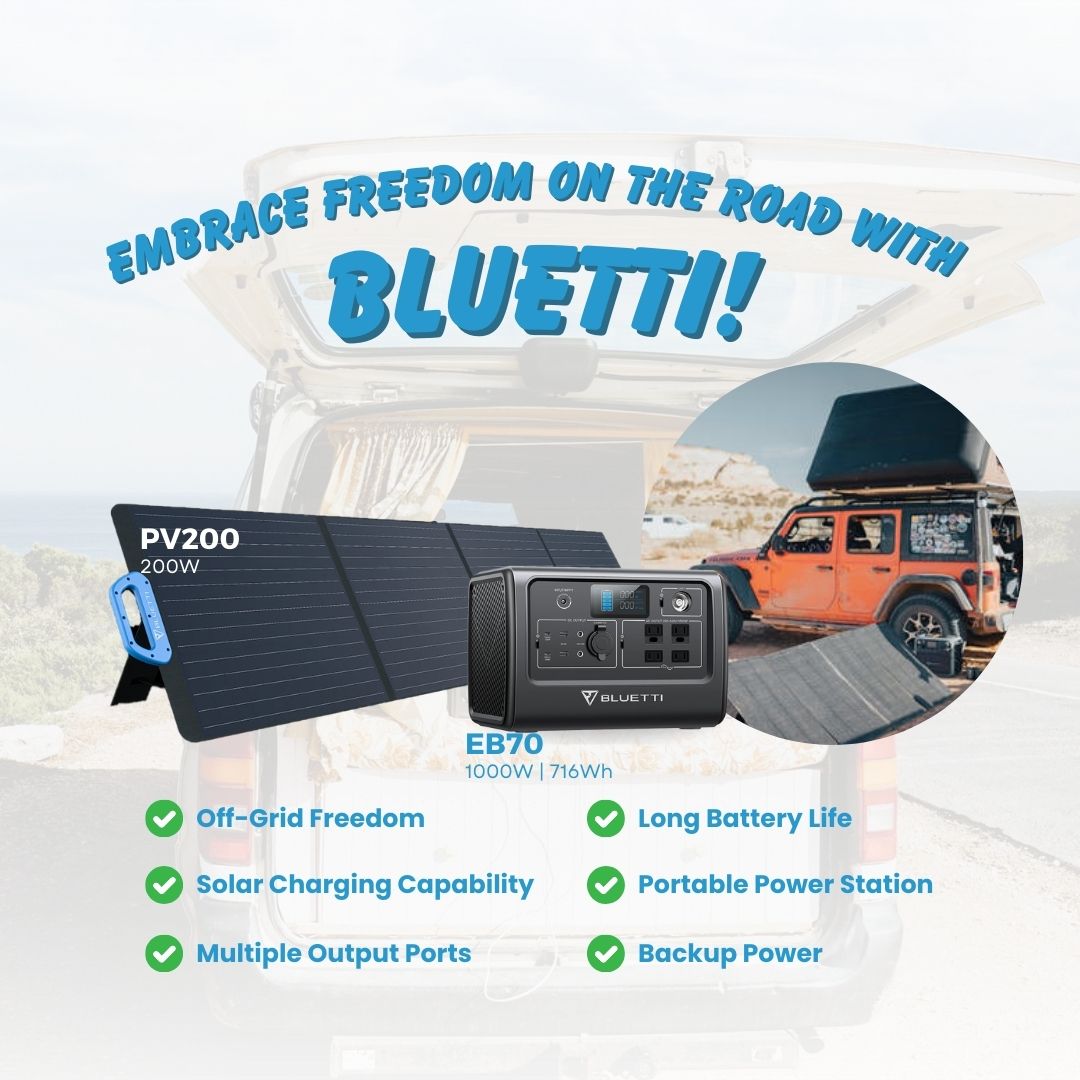 Bluetti - 🌟 Stay Powered, Wherever Life Takes You! Introducing the ...