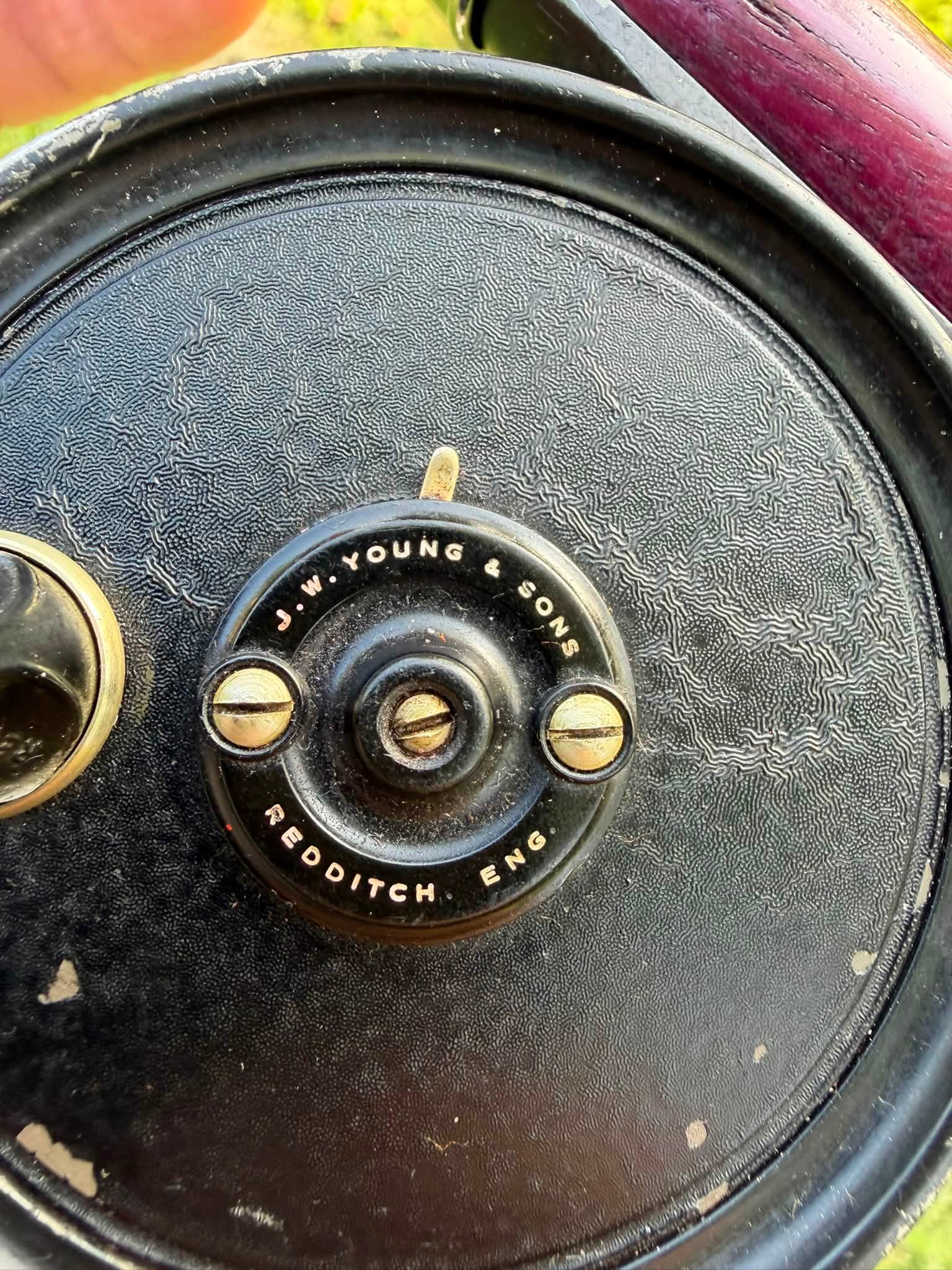 JW Young Pridex 4 wt reel on a 4 wt SGlass rod