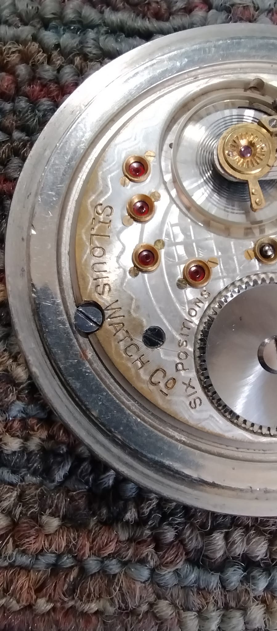 Axe De Balancier Pour Montre WALTHAM Taille 0S - Marque RONDA - Neuf - Pièce D'horlogerie