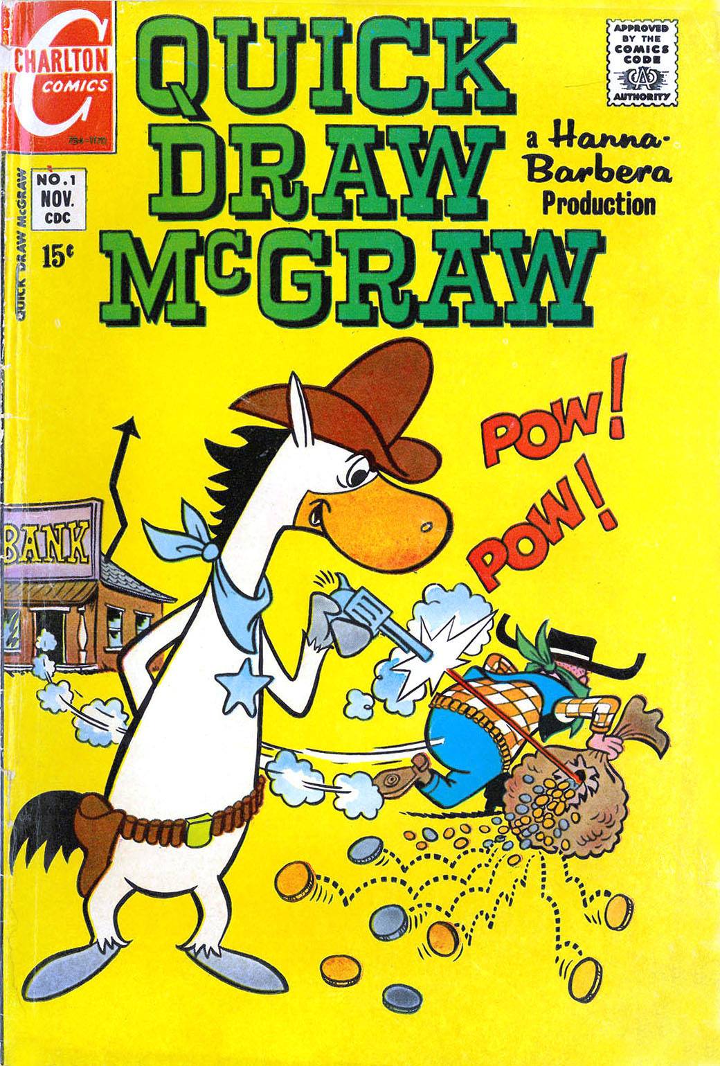 That - ~☮ 1970 The Quick Draw McGraw comic inspired by the 1959 to 1962 ...